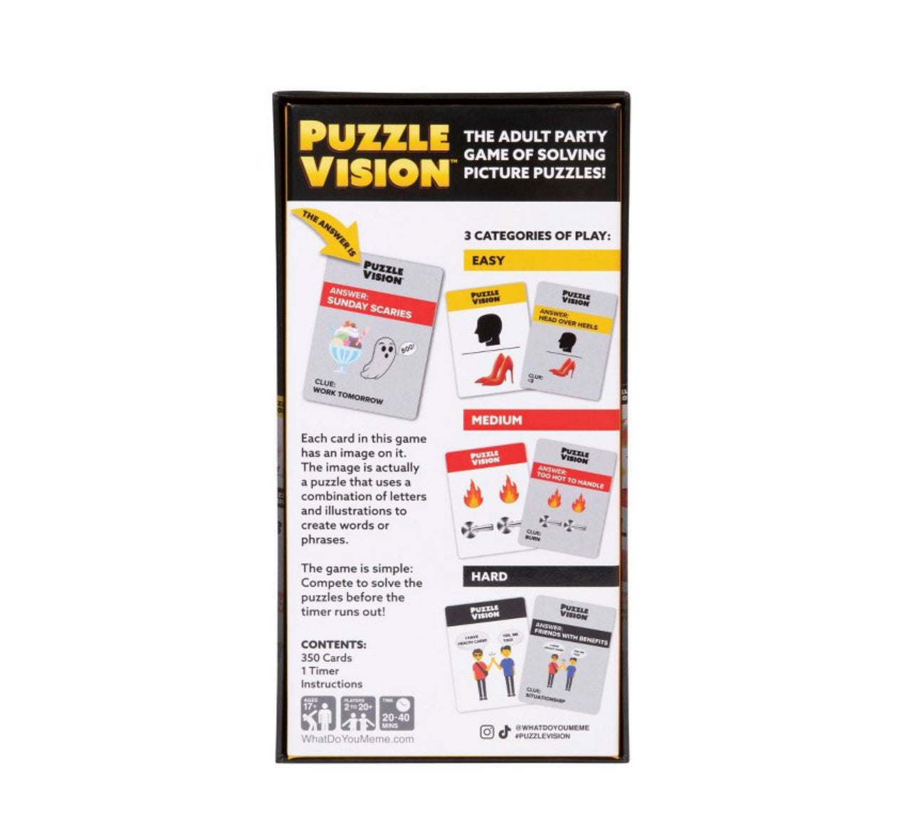 Puzzle Vision Card Game