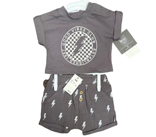 Infants “Cool Vibes Club” 2pc Outfit