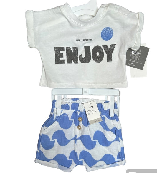 Infants “Life is Meant to Enjoy” 2pc Outfit