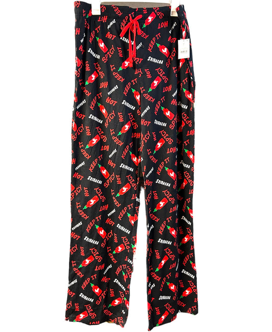 Spicy “Keep it Hot” Sriracha Hot Sauce Pajama Pants