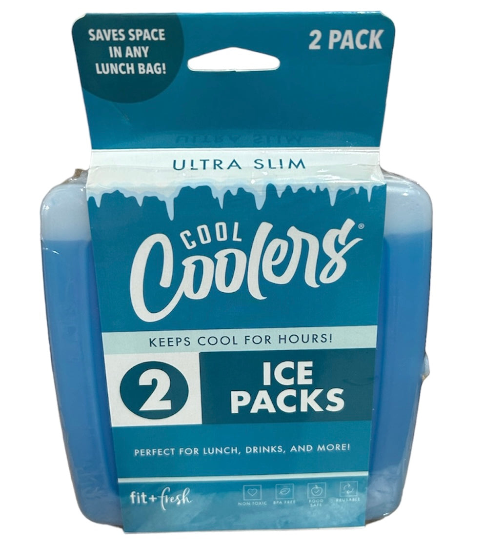 2pk Ultra Slim Ice Packs