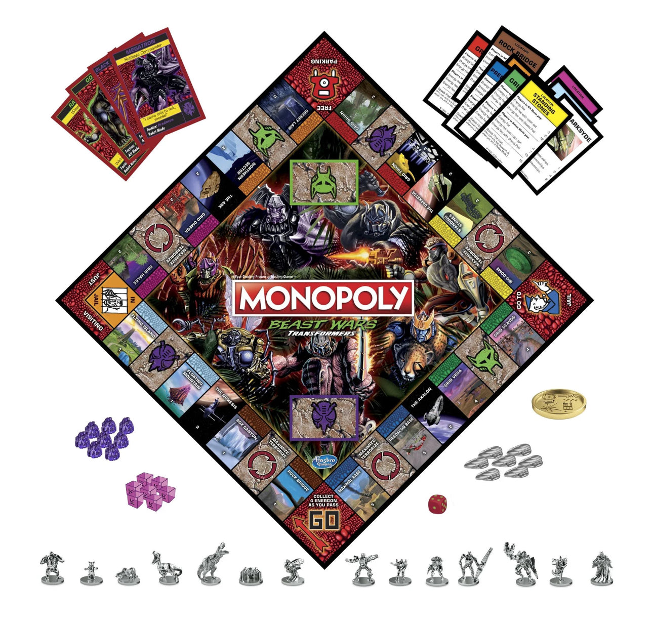 Transformers Monopoly Board Game sale