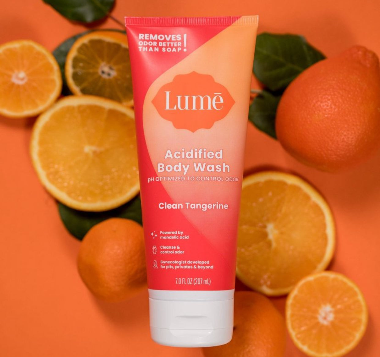 Lume Body Wash Tube - Tangerine - 7 fl oz