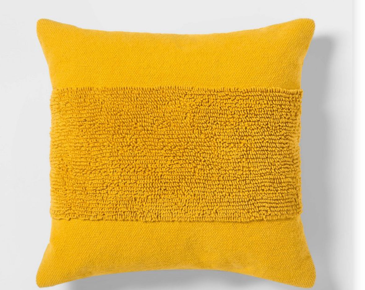 Set of 2 Modern Tufted Square Throw Pillow
Summer Wheat - Threshold™