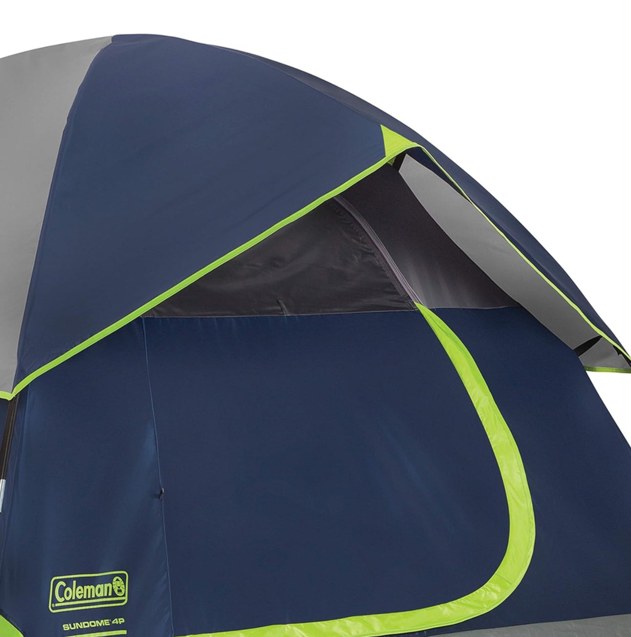 Coleman Sundome Camping Tent, 2/3/4/6 Person Dome Tent with Snag-Free Poles for Easy Setup in Under 10 Mins, Included Rainfly Blocks Wind & Rain, Tent for Camping, Festivals, Backyard, Sleepovers