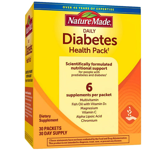 Nature Made Daily Diabetes Health Pack 30 Pkts